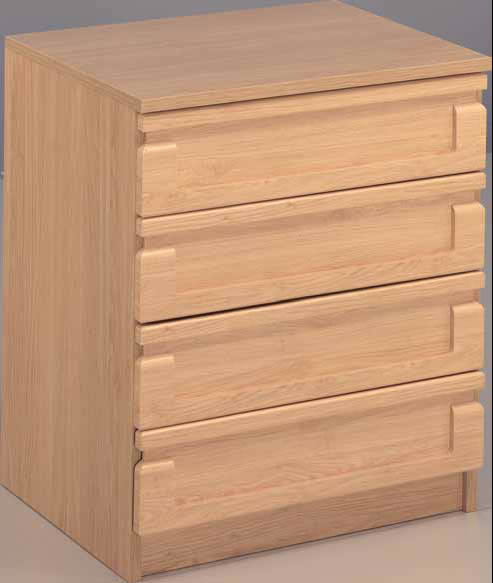Cajoneras de madera solapada Combi