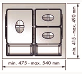 accesorios interiores muebles de cocina